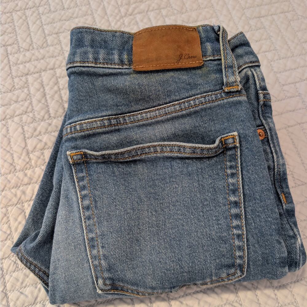 J. Crew Jeans Women's Size 27 Blue Demi Boot Crop (0457)